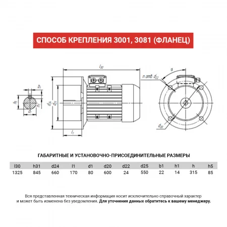 Электродвигатель АИС 315LA4
