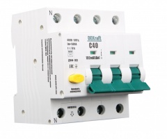 Автоматический выключатель дифференциального тока (дифавтомат, АВДТ) 16224DEK